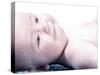 Baby Lying Down-null-Stretched Canvas