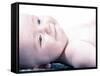 Baby Lying Down-null-Framed Stretched Canvas