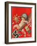 "Baby New Year at War," January 2, 1943-Joseph Christian Leyendecker-Framed Giclee Print