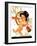 "Baby New Year Celebrates,"January 2, 1937-Joseph Christian Leyendecker-Framed Giclee Print