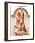 "Baby New Year Charting 1933,"December 31, 1932-Joseph Christian Leyendecker-Framed Giclee Print