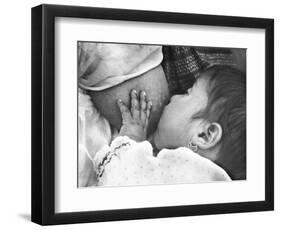 Baby Nursing (Conchita with Her Mother Luz Jimenez), Mexico City, 1926-Tina Modotti-Framed Giclee Print