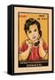 Baby on Phone-null-Framed Stretched Canvas
