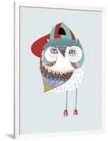 Baby Owl Dude-Ashley Percival-Framed Giclee Print