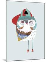 Baby Owl Dude-Ashley Percival-Mounted Giclee Print