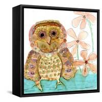 Baby Owl-Wyanne-Framed Stretched Canvas