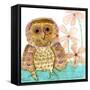 Baby Owl-Wyanne-Framed Stretched Canvas