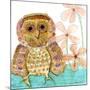 Baby Owl-Wyanne-Mounted Giclee Print