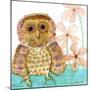 Baby Owl-Wyanne-Mounted Giclee Print