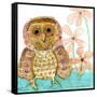 Baby Owl-Wyanne-Framed Stretched Canvas