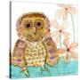 Baby Owl-Wyanne-Stretched Canvas