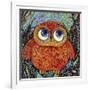 Baby Owl-Oxana Zaika-Framed Giclee Print