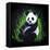 Baby Panda-null-Framed Stretched Canvas