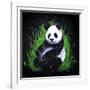 Baby Panda-null-Framed Art Print