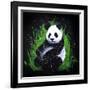 Baby Panda-null-Framed Art Print