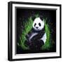 Baby Panda-null-Framed Art Print