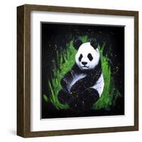 Baby Panda-null-Framed Art Print