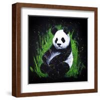 Baby Panda-null-Framed Art Print