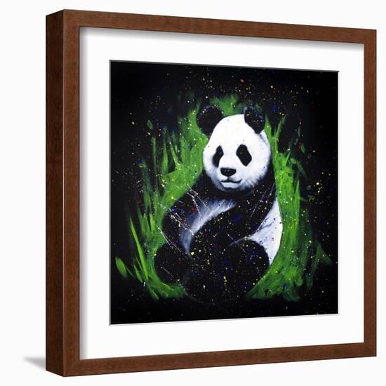 Baby Panda-null-Framed Art Print