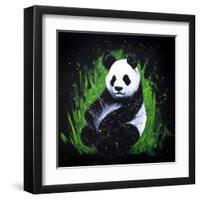 Baby Panda-null-Framed Art Print