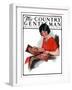 "Baby Photos," Country Gentleman Cover, December 6, 1924-Sam Brown-Framed Premium Giclee Print