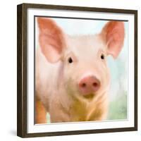 Baby Pig-Kimberly Allen-Framed Premium Giclee Print