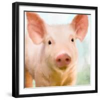 Baby Pig-Kimberly Allen-Framed Premium Giclee Print