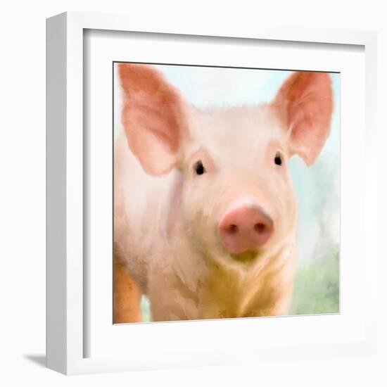 Baby Pig-Kimberly Allen-Framed Art Print