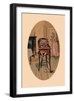 Baby Pig-null-Framed Art Print