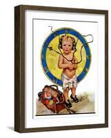 "Baby Pilot,"January 28, 1928-Ellen Pyle-Framed Giclee Print