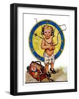 "Baby Pilot,"January 28, 1928-Ellen Pyle-Framed Giclee Print