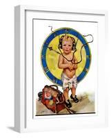 "Baby Pilot,"January 28, 1928-Ellen Pyle-Framed Giclee Print