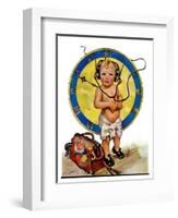 "Baby Pilot,"January 28, 1928-Ellen Pyle-Framed Giclee Print