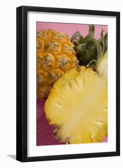 Baby Pineapple, Halved-Foodcollection-Framed Photographic Print