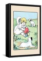 Baby Plays All the Time-Julia Dyar Hardy-Framed Stretched Canvas