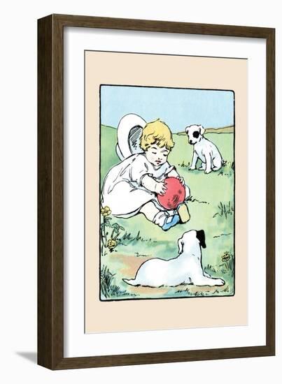 Baby Plays All the Time-Julia Dyar Hardy-Framed Art Print