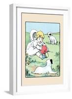 Baby Plays All the Time-Julia Dyar Hardy-Framed Art Print