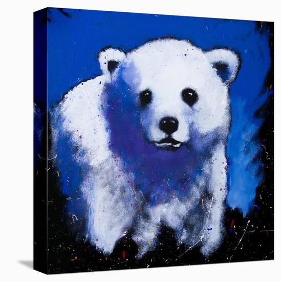 Baby Polar Bear-null-Stretched Canvas