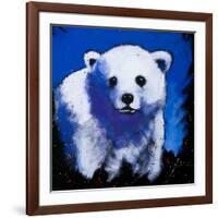 Baby Polar Bear-null-Framed Art Print