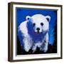 Baby Polar Bear-null-Framed Art Print