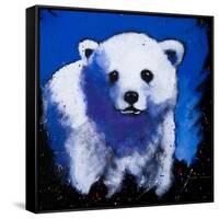 Baby Polar Bear-null-Framed Stretched Canvas