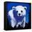 Baby Polar Bear-null-Framed Stretched Canvas