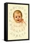 Baby's Alphabet-Ida Waugh-Framed Stretched Canvas