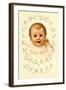 Baby's Alphabet-Ida Waugh-Framed Art Print