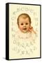 Baby's Alphabet-Ida Waugh-Framed Stretched Canvas