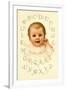 Baby's Alphabet-Ida Waugh-Framed Art Print