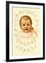 Baby's Alphabet-Ida Waugh-Framed Art Print