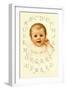 Baby's Alphabet-Ida Waugh-Framed Art Print