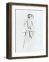 Baby's Back-Mary Cassatt-Framed Giclee Print