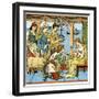 Baby's Bouquet - Old-Walter Crane-Framed Giclee Print